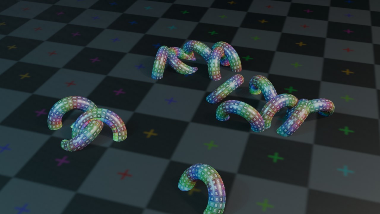 Elke Physics-modifier (hier Particle Instance) hangt af van een cache — na een instellingswijziging moet je die eerst leegmaken voor het resultaat klopt.