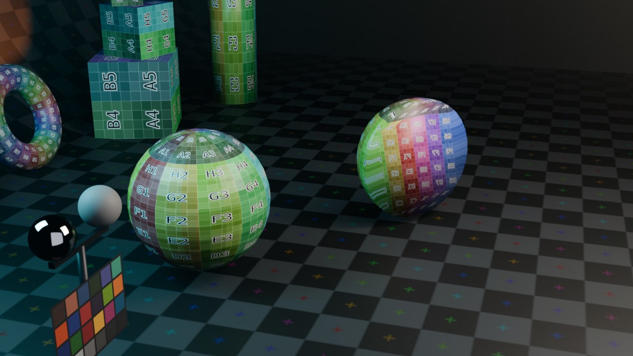 Links de hele bol, rechts na Bisect met Clear Inner en Fill: een halve bol met een dichte, vlakke snede.