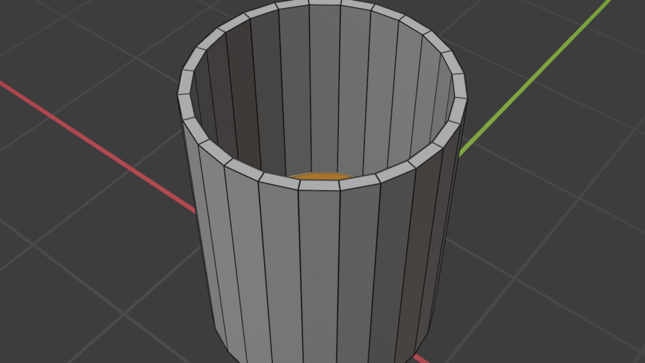 Trek het naar binnen met Extrude