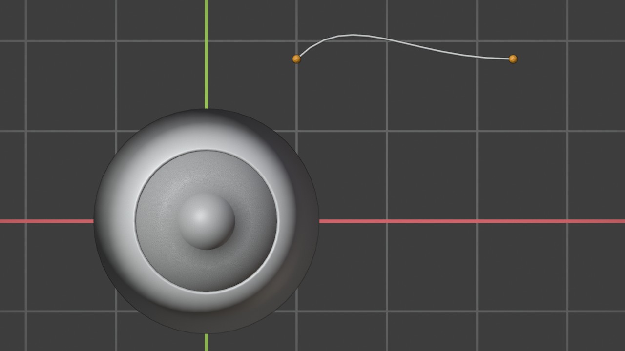 Voeg een Bezier-curve toe