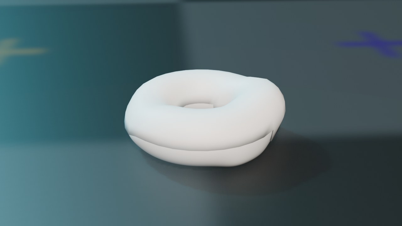 Laat het glazuur om het deeg vloeien met Shrinkwrap