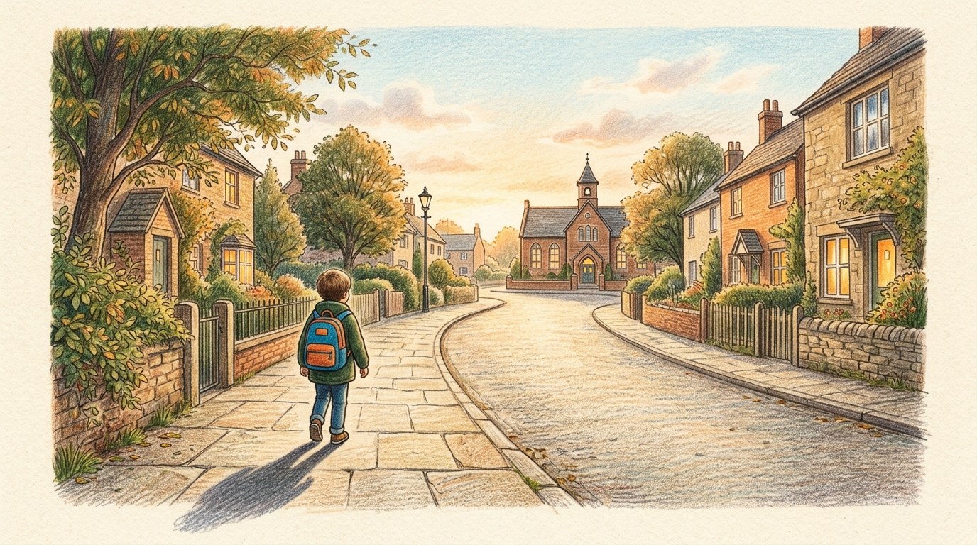 Je loopt hem elke dag. Hoe lang is hij eigenlijk?