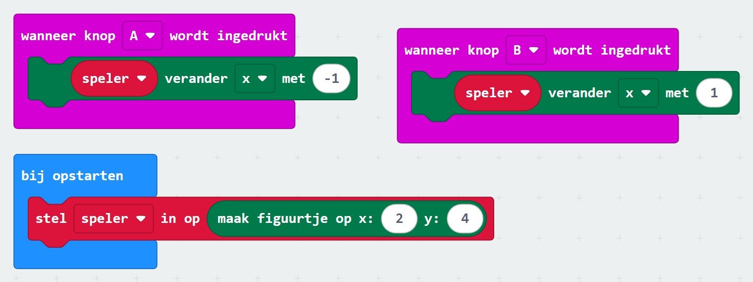 Jouw blokken in MakeCode