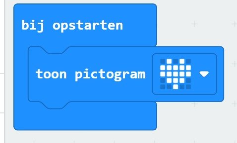 Jouw blokken in MakeCode