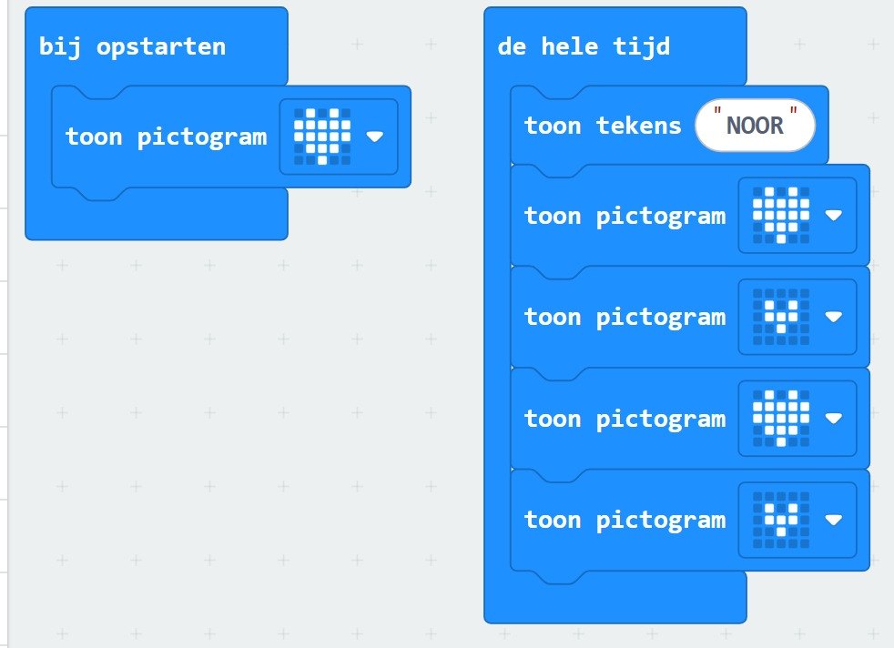 Jouw blokken in MakeCode