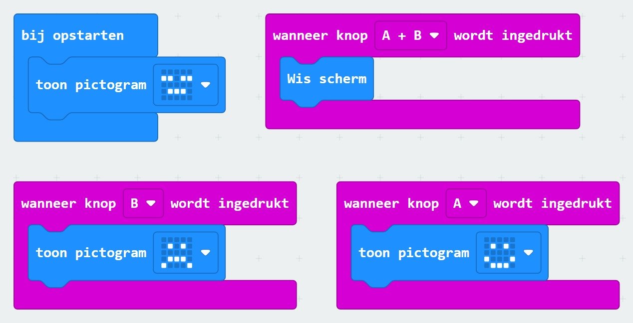 Jouw blokken in MakeCode
