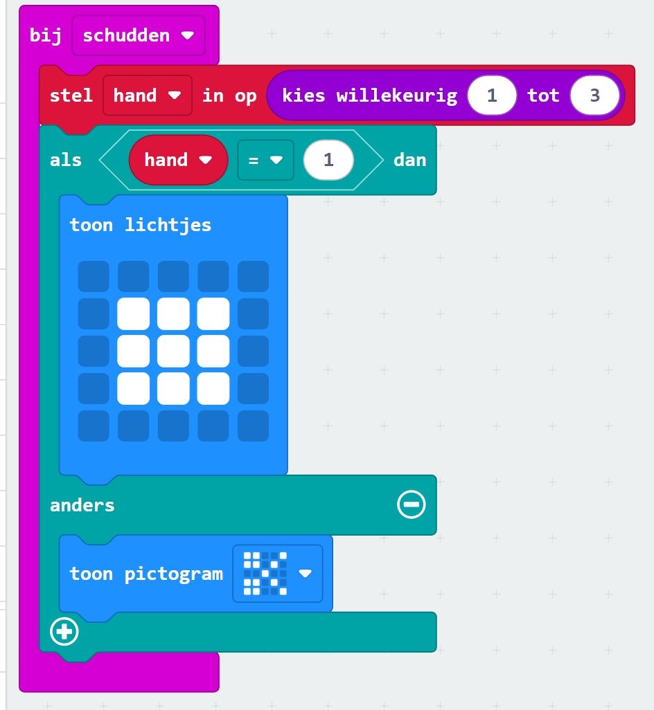 Jouw blokken in MakeCode