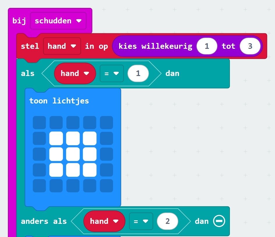 Jouw blokken in MakeCode