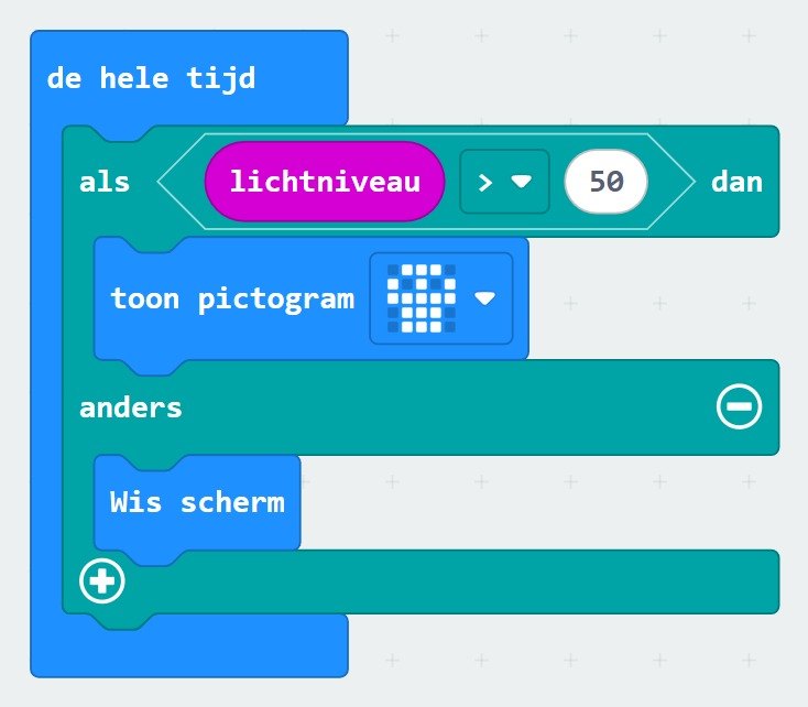 Jouw blokken in MakeCode