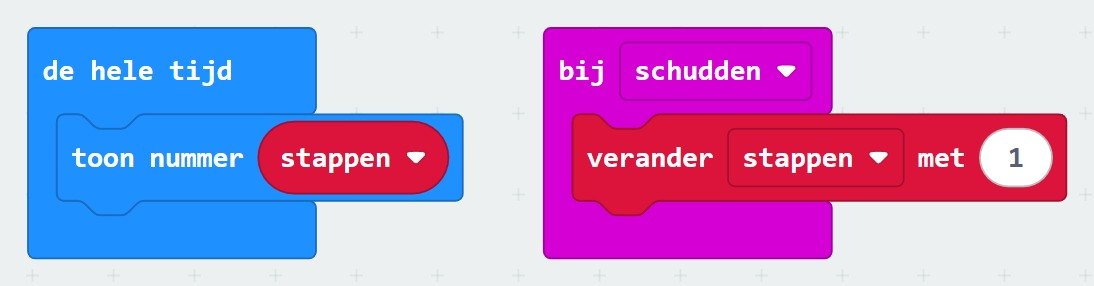 Jouw blokken in MakeCode