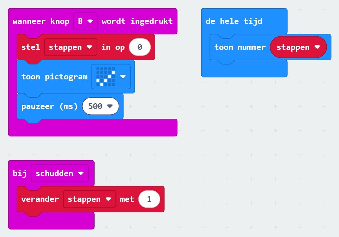 Jouw blokken in MakeCode