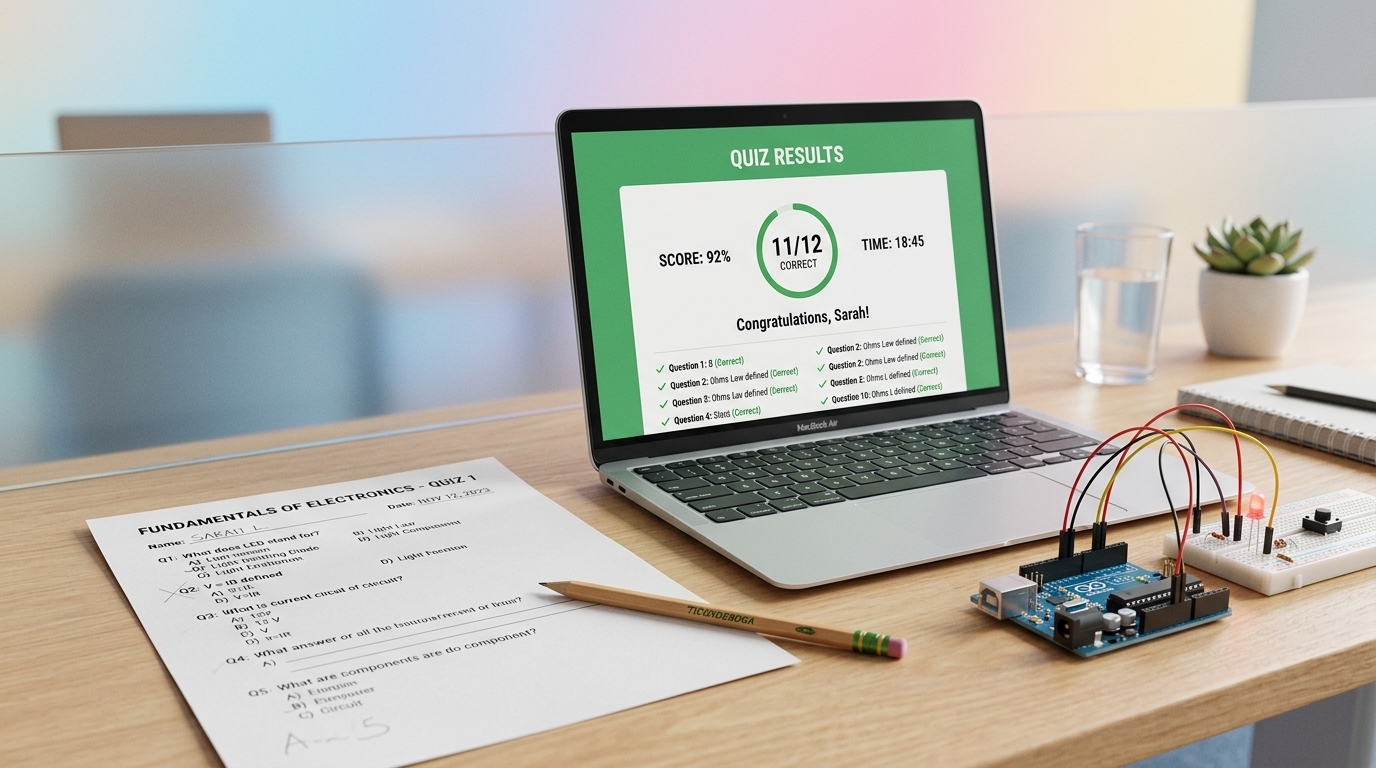 Toetsmoment: kort, gericht en meteen verbeterd