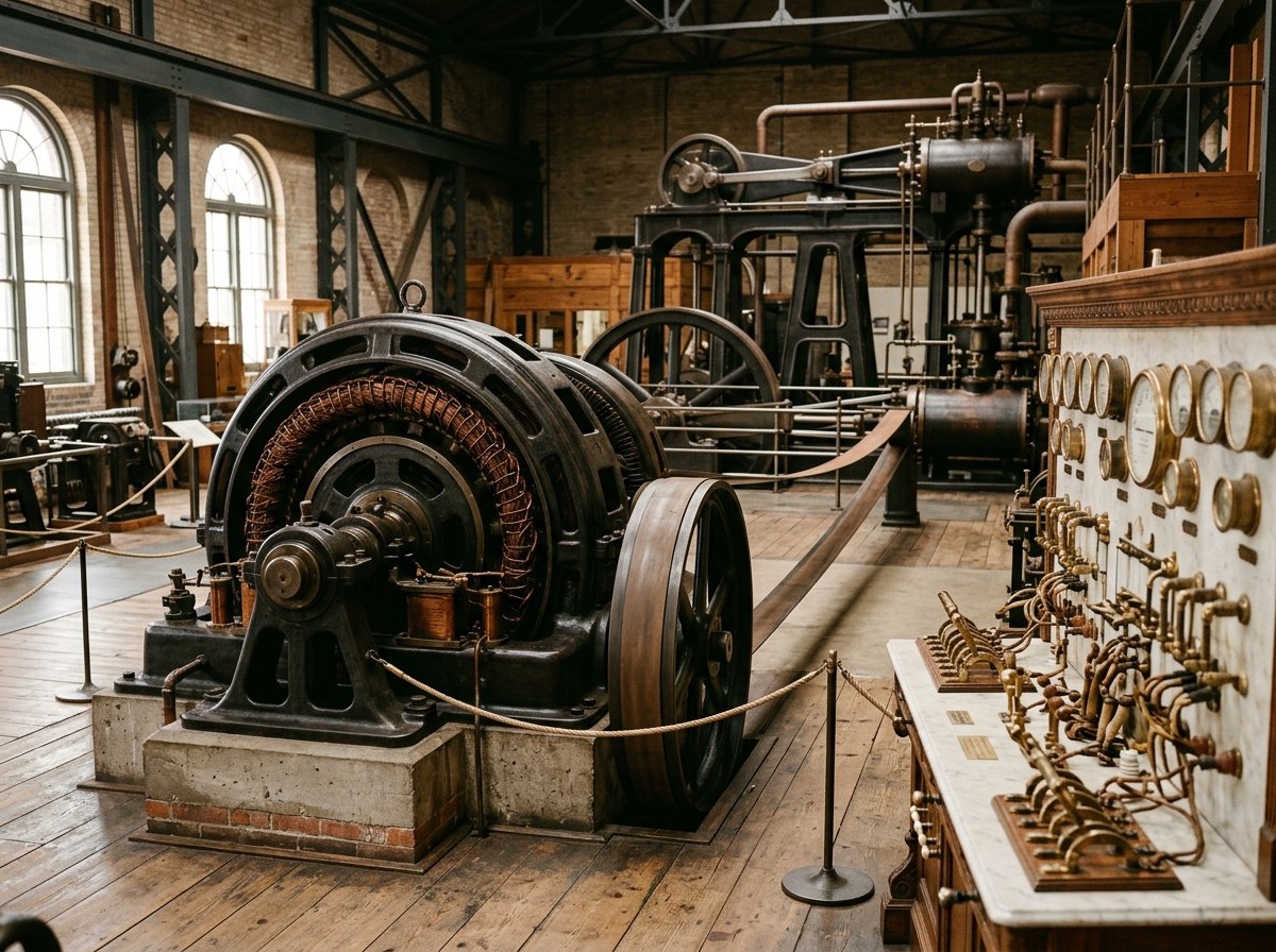 Rond 1890 werd wisselstroom de standaard; met complexe getallen werd het rekenen eraan haalbaar.